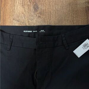 Old Navy Black Slim Fit Pants